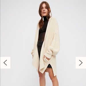 Free People Nightingale Cardi Size M